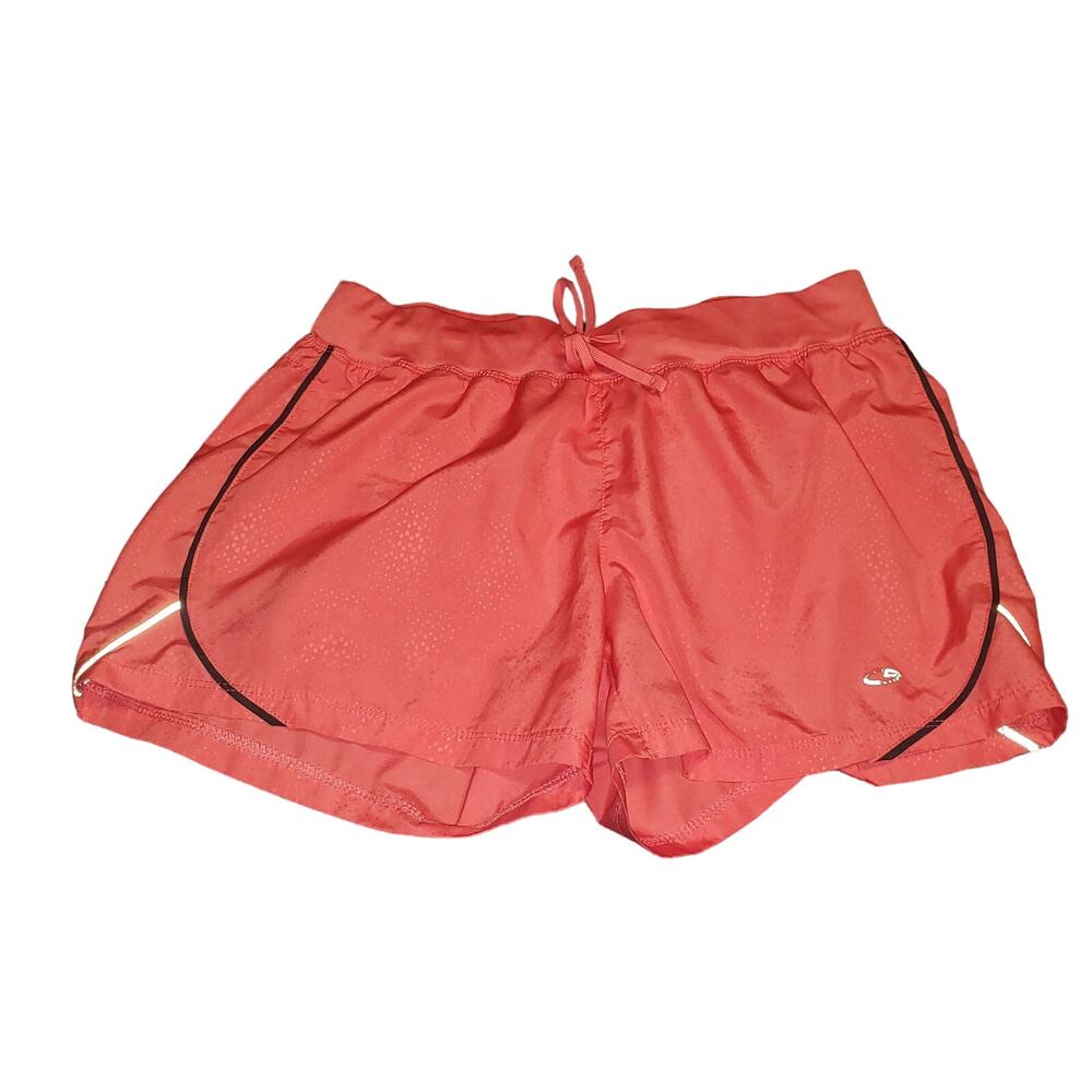 Champion Size S Lined Pink Athletic Shorts Gym Running Sports Drawstring